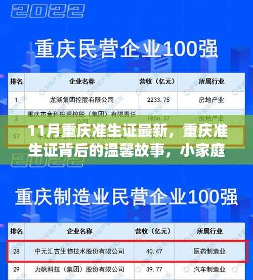 重庆准生证背后的喜悦与期待,最新动态与温馨故事