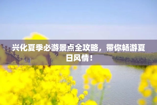 兴化夏季必游景点全攻略,带你畅游夏日风情!