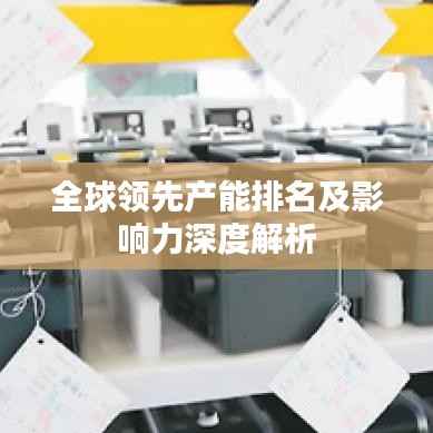 全球领先产能排名及影响力深度解析